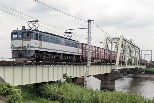 EF65-2088　中川橋梁