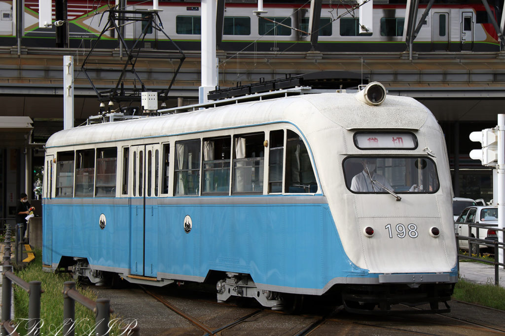 9/26)とさでん198号貸切その1 | TRAVAIR Railway Photograph