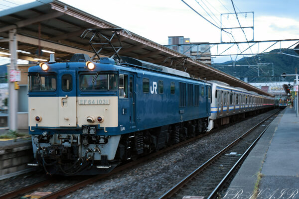 EF64-1031 配9441レ 塩尻駅