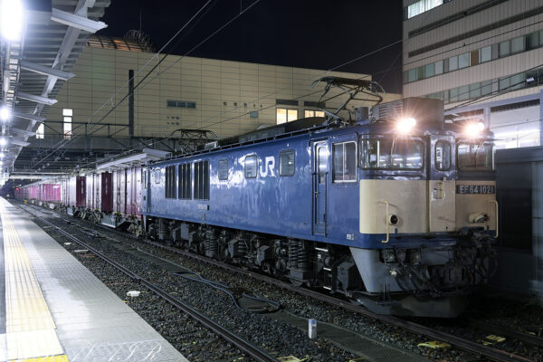 EF64-1021 80レ 長野駅