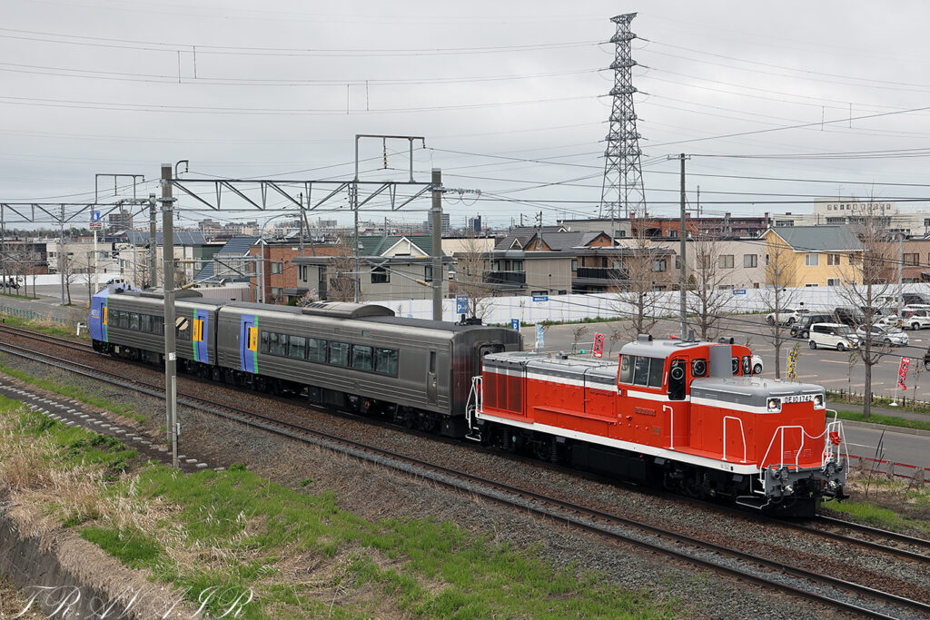 4/22)DE10-1741の試1191レ | TRAVAIR Railway Photograph