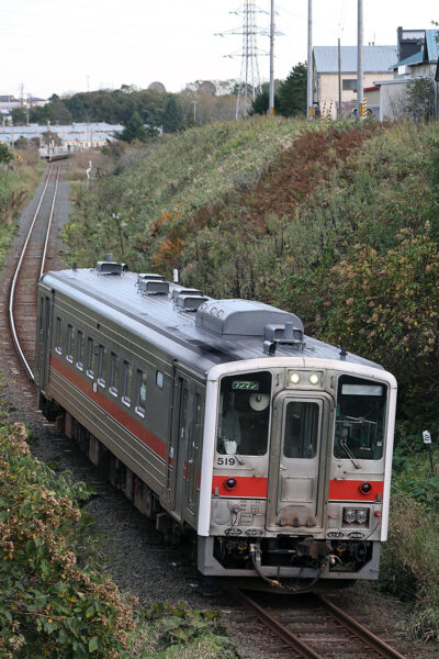 東根室駅を発車