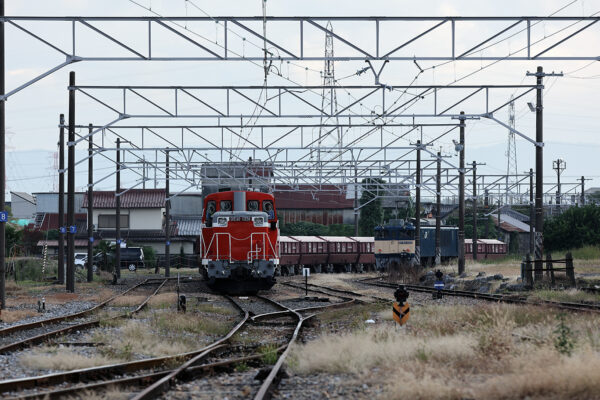 美濃赤坂発車