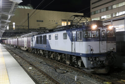 EF64-1027 80レ 長野駅