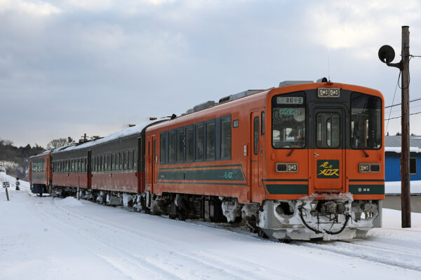 津軽鉄道　155レ 深郷田～津軽中里間