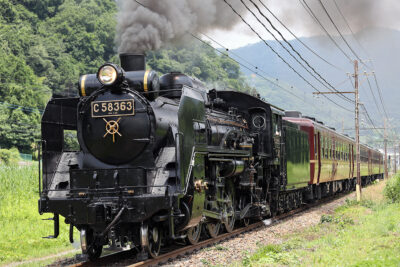 C58-363　5001レ 樋口～野上間