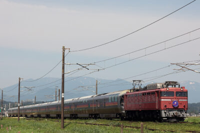 EF81-81 9011レ 槻木～岩沼間