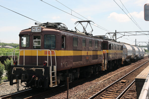 ED453 502レ 保々駅