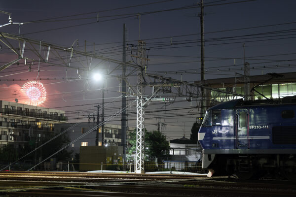 1092レと花火