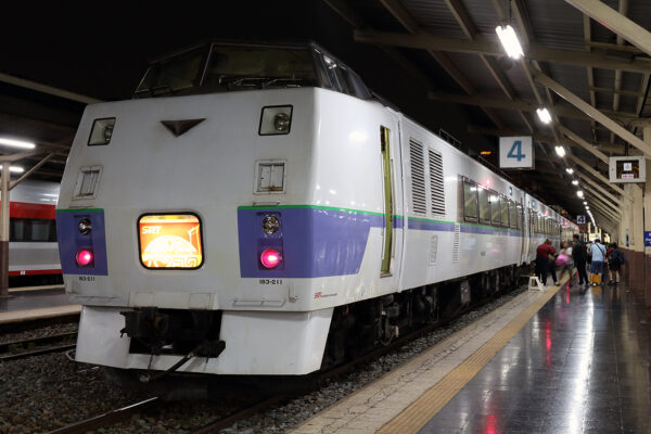 乗客が下車します