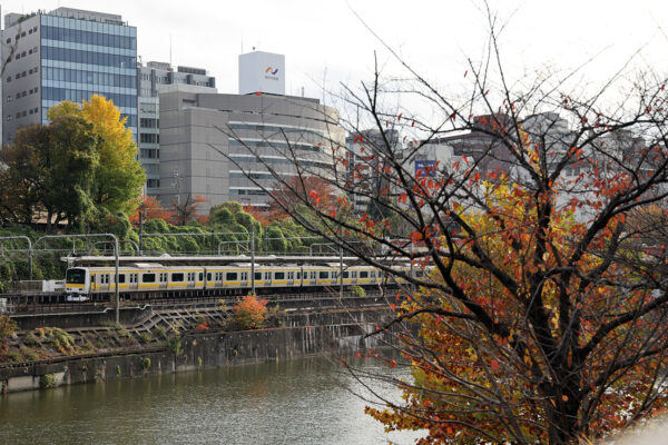 総武・中央緩行線　市ヶ谷～飯田橋間