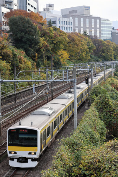 総武・中央緩行線　市ヶ谷～飯田橋間