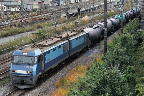 EH200-901 8763レ 尻手～新鶴見間