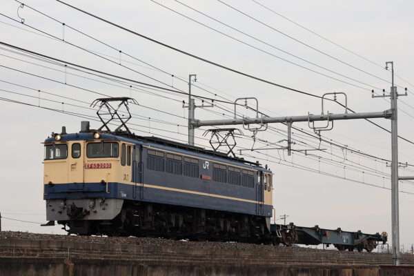 EF65-2090 配8592レ 栗橋～東鷲宮