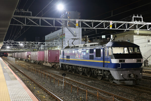 2026.1.8 19:45撮影 4097レ 蘇我駅