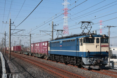 EF65-2096 75レ 新三郷～三郷間