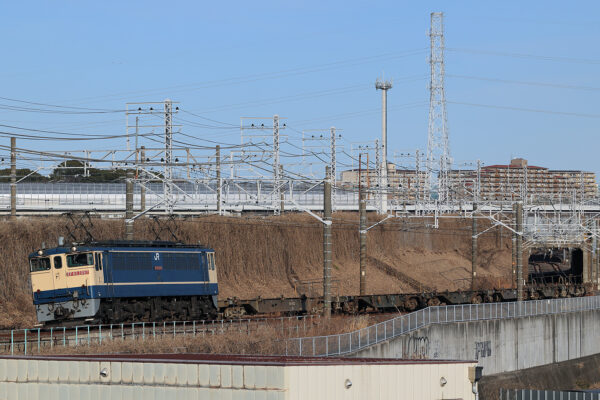 2026.1.31 15:35撮影 配8592レ 松戸~金町間