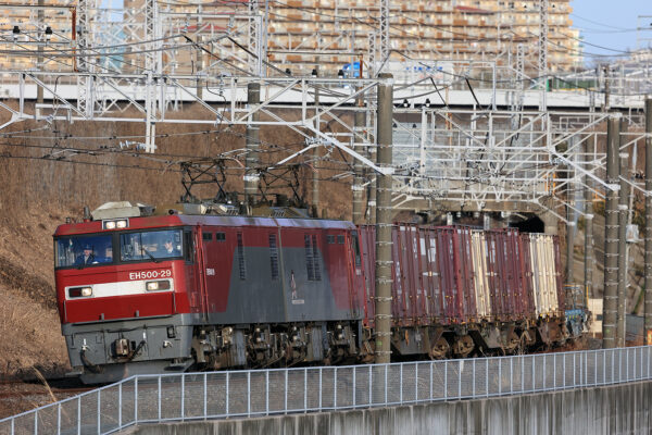 EH500-29 2092レ 金町~松戸間