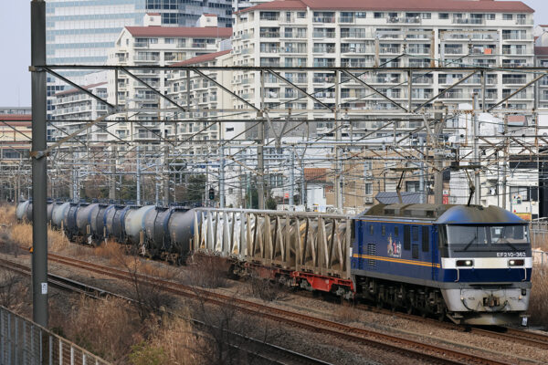 EF210-362 2026.2.14 13:44撮影 4074レ 新鶴見~鶴見間