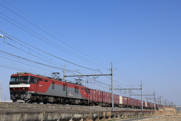 EH500-2 94レ 栗橋~東鷲宮