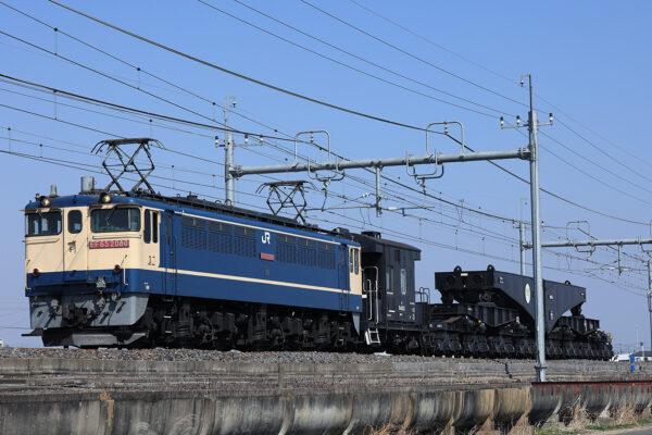 EF65-2080 配8592レ 栗橋~東鷲宮間