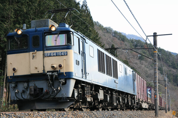 EF64-1049 81レ 南木曽~十二兼間