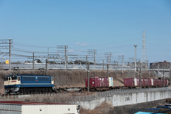 EF65-2085 75レ 松戸~金町間