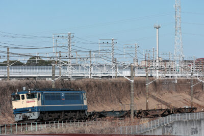 EF65-2083 配8592レ 松戸～金町間